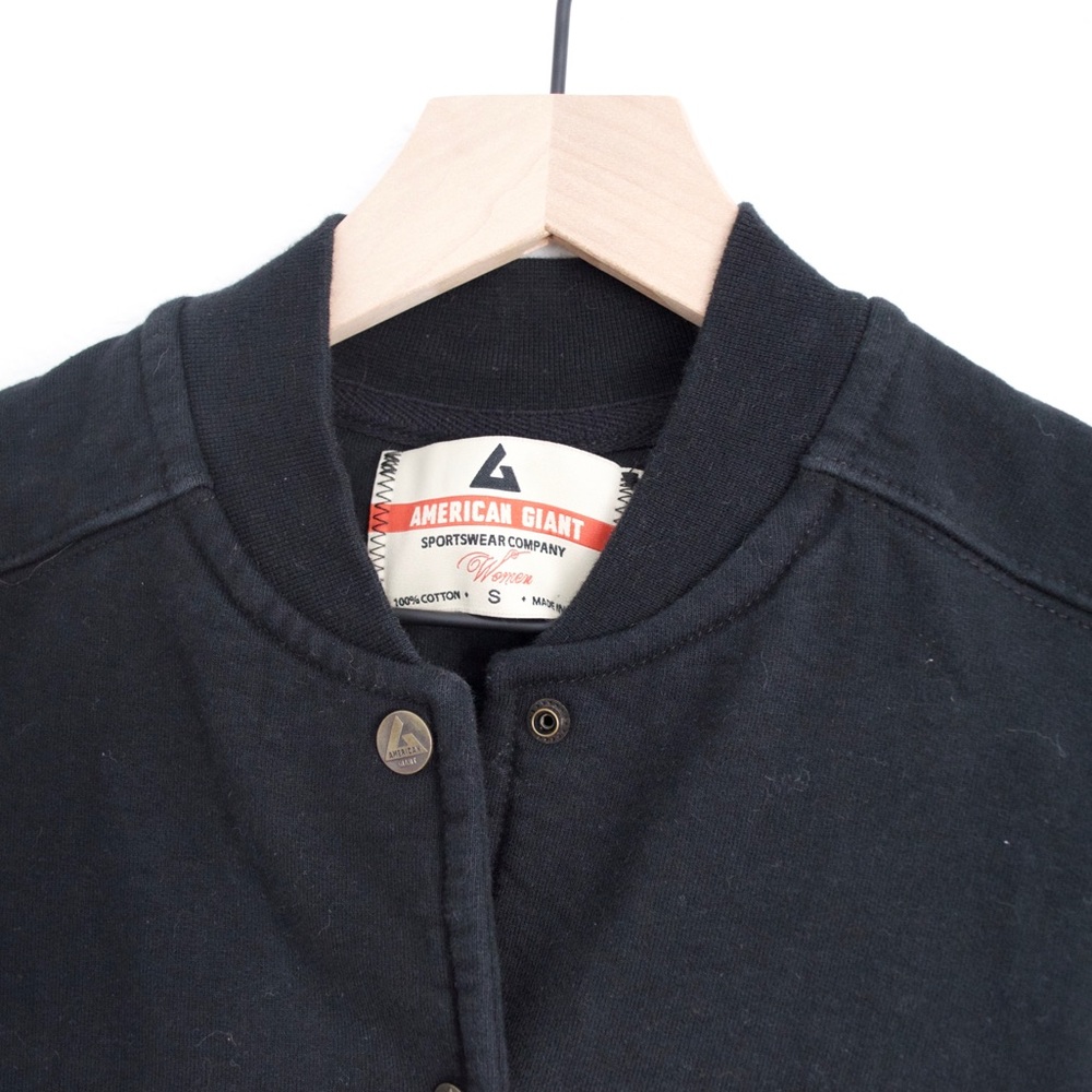 american giant bomber jacket sweatshirt